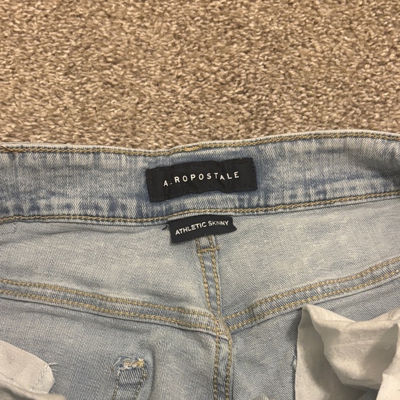 Light Blue Men’s Aeropostale Jeans - Picture 2 of 6